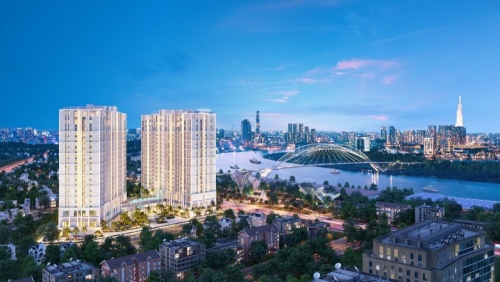 Căn hộ luxury ven sông Sài Gòn Asiana Riverside nhận booking vị trí đẹp
