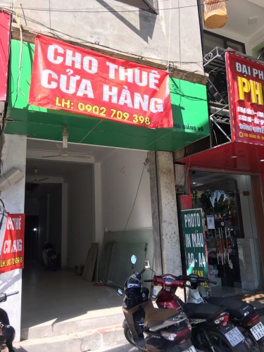 Chính chủ cho thuê cửa hàng mặt tiền phố Giảng Võ,Ba Đình,Hà Nội