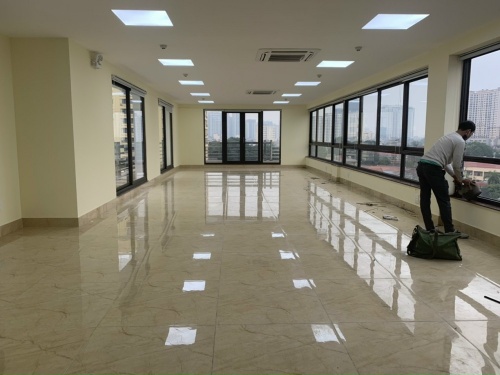 Cho thuê toà văn phòng, showroom, ngân hàng 9 tầng 110m2 tại Thanh Xuân