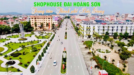 Shophouse Đại Hoàng Sơn, TP Bắc Giang.