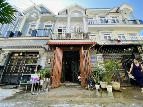 Bán nhà 1 lầu khu dân cư 1982 Huỳnh Tấn Phát,Thị trấn Nhà Bè(4x13m) giá 3,65 tỷ