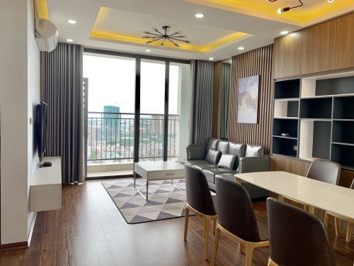 Cho thuê căn hộ cao cấp Green Bay, 89m2, 3PN, đầy đủ nội thất hiện đại, 17 tr/th