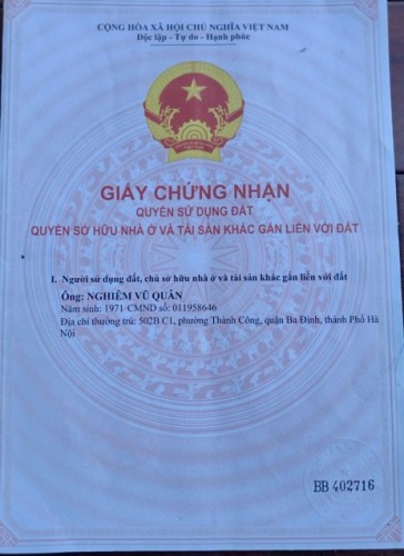 Cần bán lô đất đẹp 100m2 tại thôn ấp Kim Ngưu, Tân Tiến, Văn Giang, Hưng Yên
