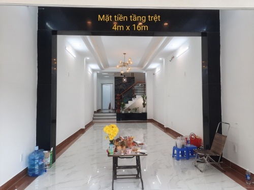 MẶT TIỀN KINH DOANH - 4 TẦNG MỚI ĐẸP Mặt tiền Đường Thanh Loan, Phường 5 - Quận 8