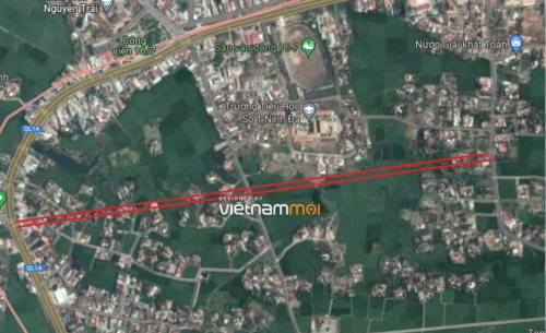 Đường sẽ mở theo quy hoạch ở phường Ninh Đa, thị xã Ninh Hòa, tỉnh Khánh Hòa (phần 1)