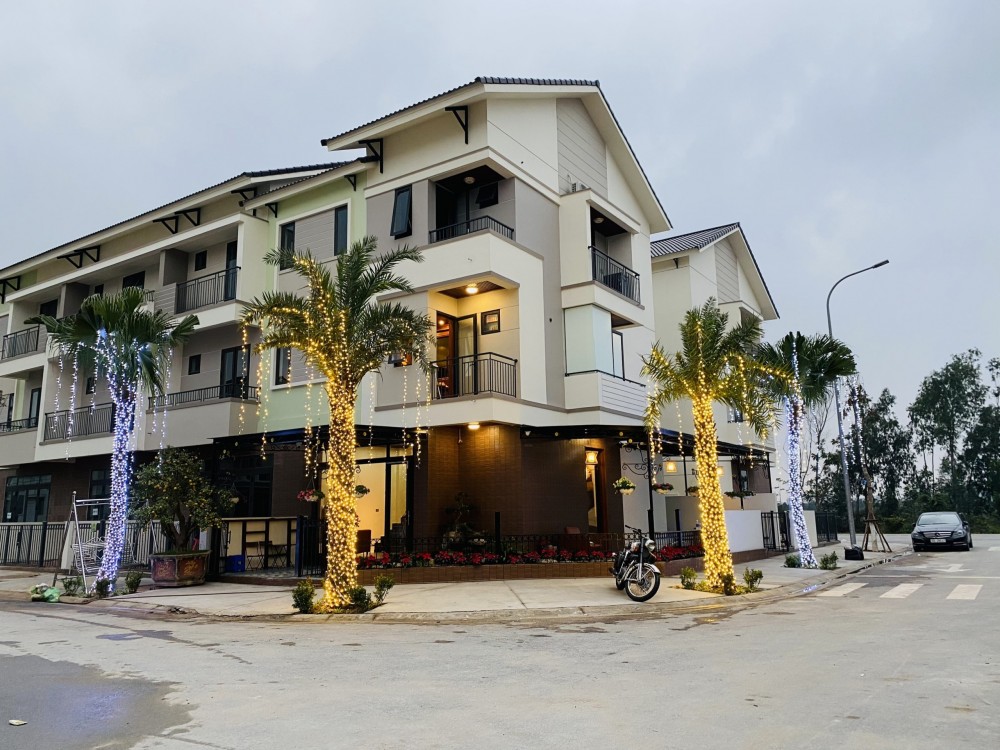 Căn nhà phố 90m2, 2 mặt tiền tại VSip Bắc Ninh, đầy đủ tiện ích chỉ với 5,x tỷ